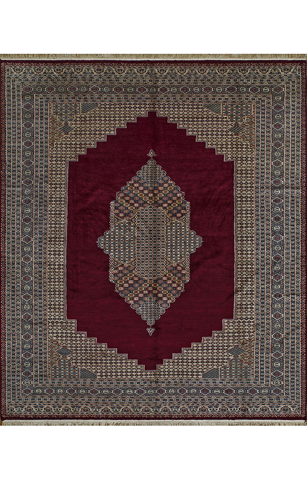 buhara wool+silk 288x240  cheap handmade carpets   jiegler bokhara shaggy   berlucci milano tafted rug bedrug  .jpg