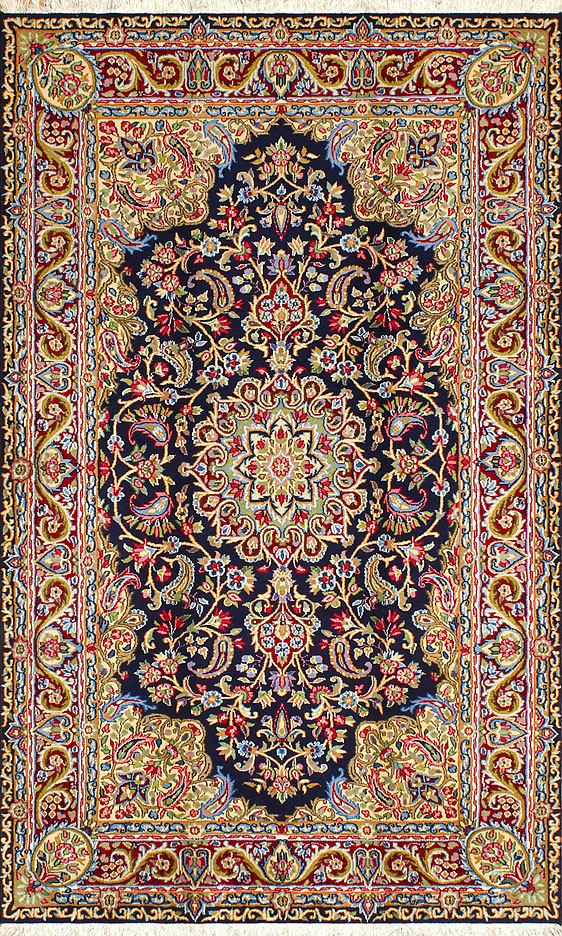 iran kerman 242x150  cheap handmade carpets   jiegler bokhara shaggy   berlucci milano tafted rug bedrug  .jpg